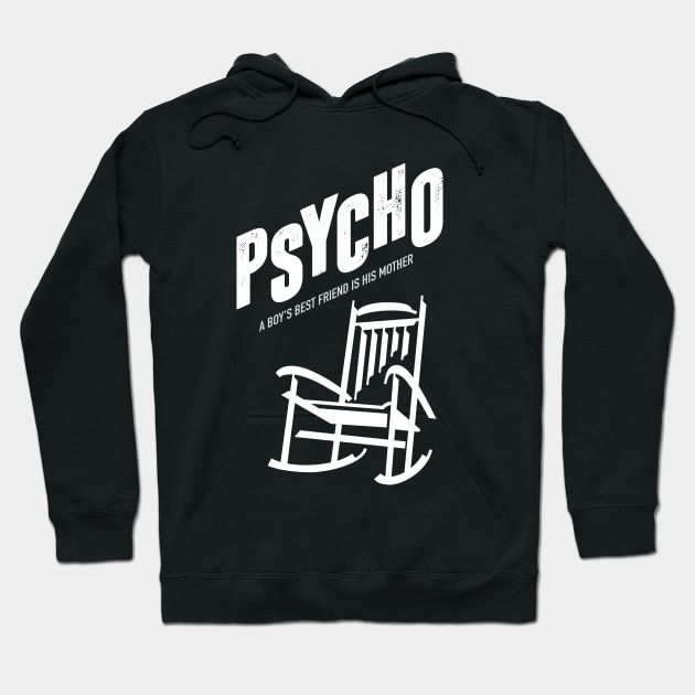 Psycho - Alternative Movie Poster Hoodie by MoviePosterBoy